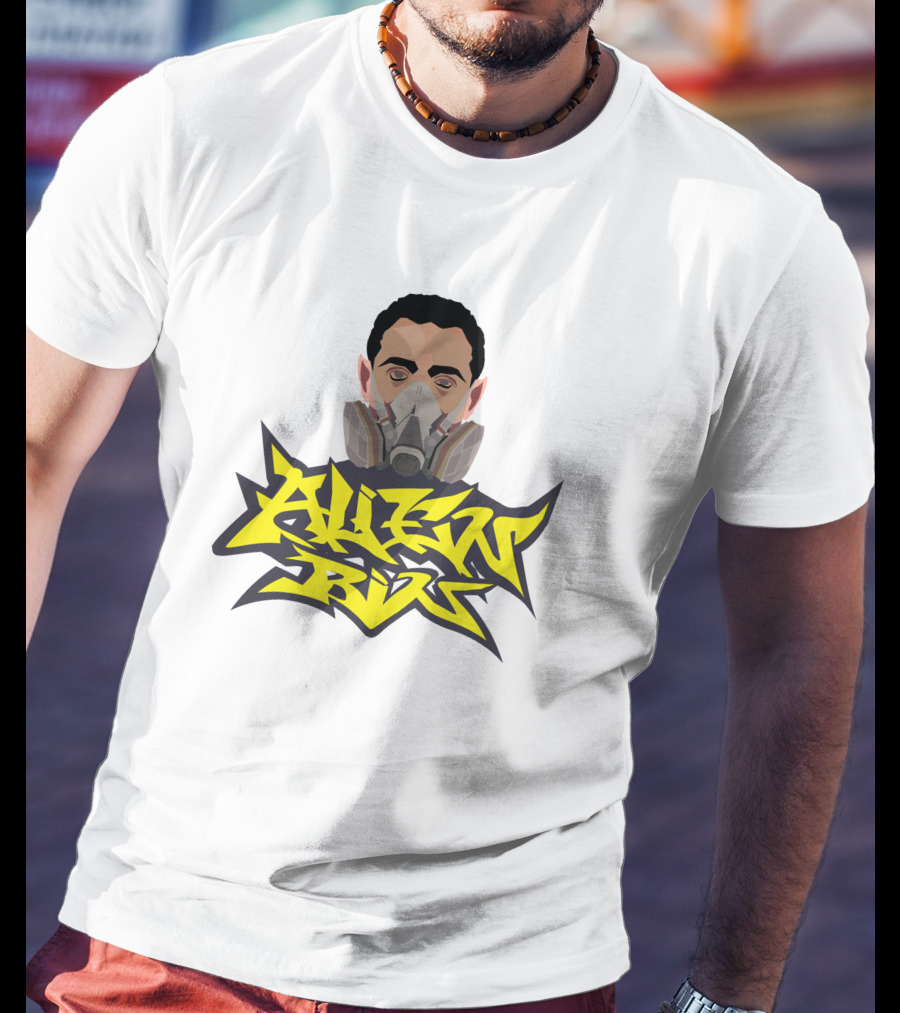 Alien Binds Gas Mask T-Shirt
