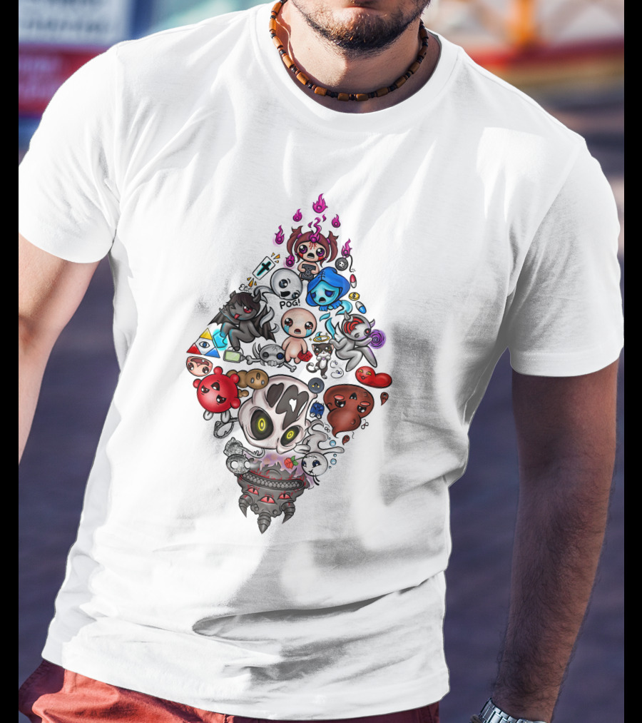 The Binding Of Isaac Epic Character Compilation T-Shirt