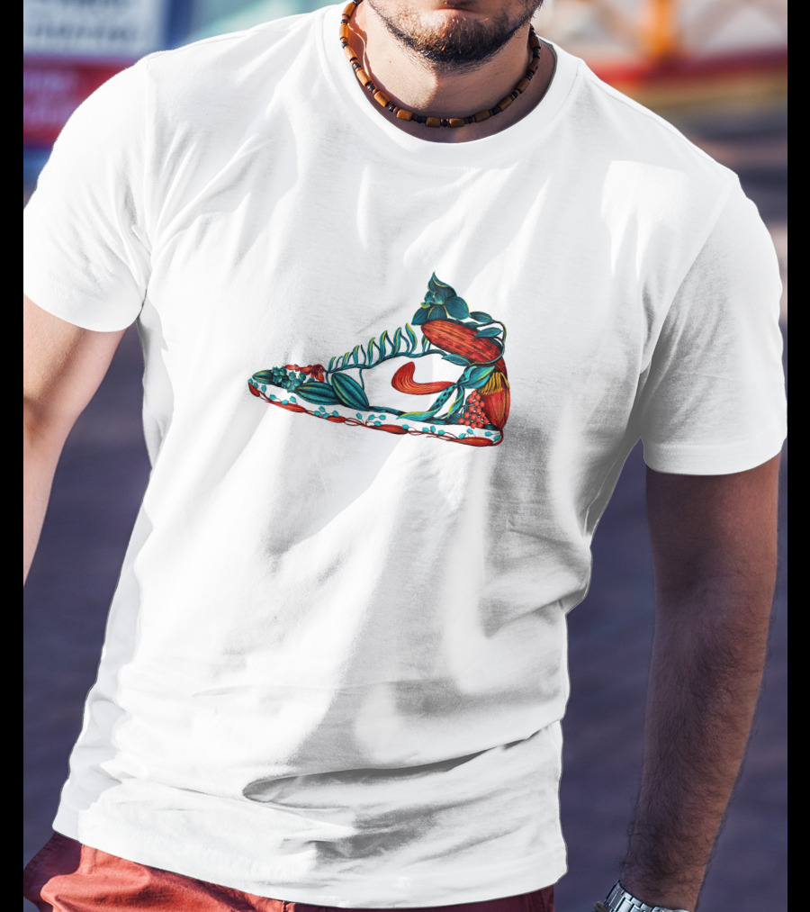 Raxenne Maniquiz Philippine Botanical Air Jordans T-Shirt