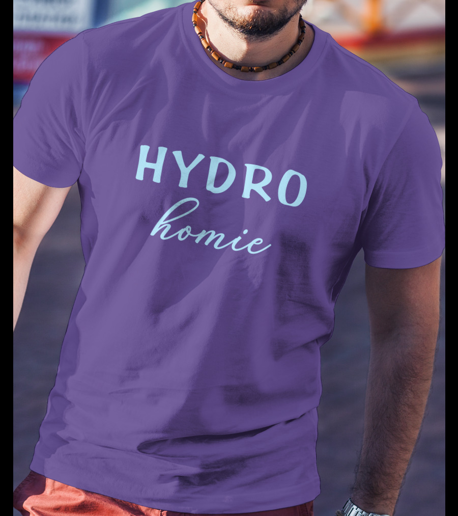 Hydro Homie Water Lover Womens H2o T-Shirt