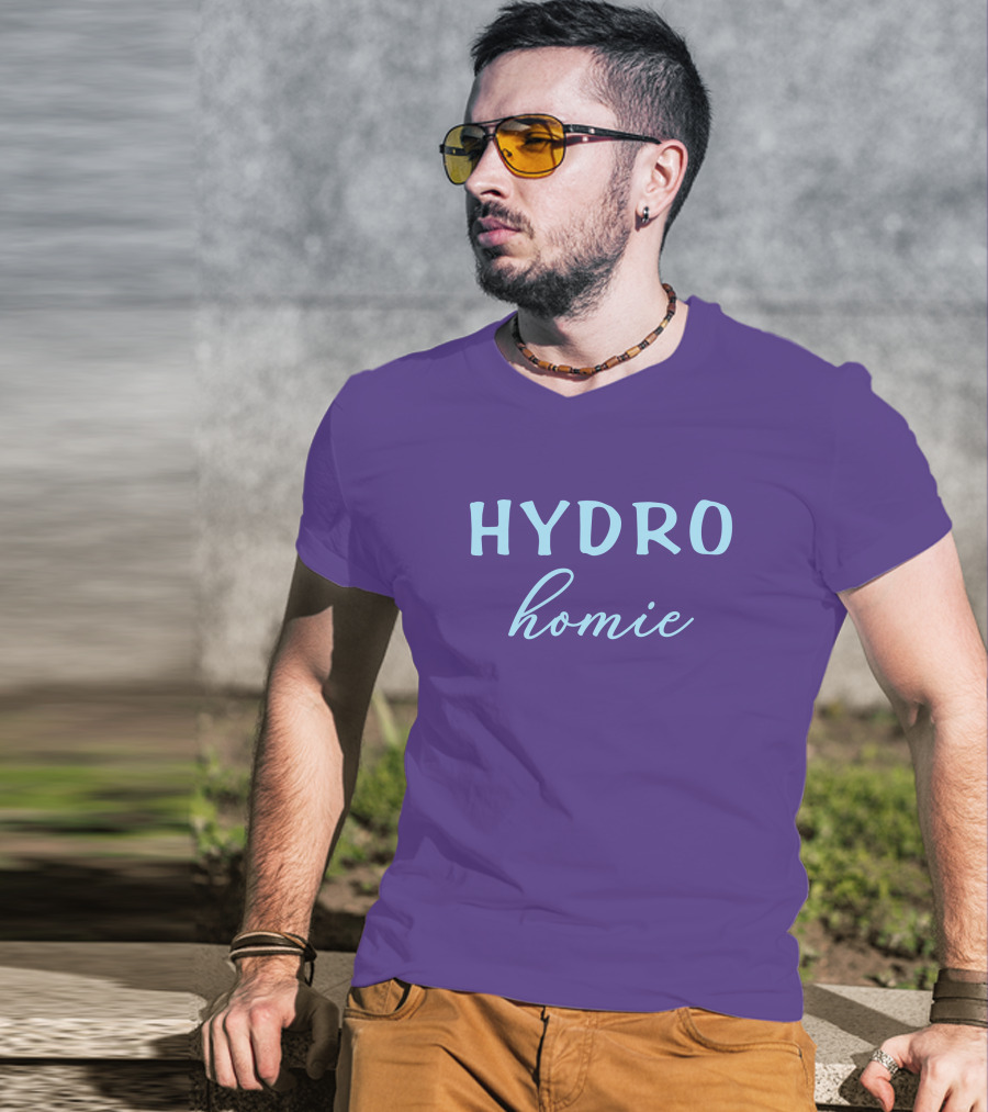 Hydro Homie Water Lover Womens H2o T-Shirt