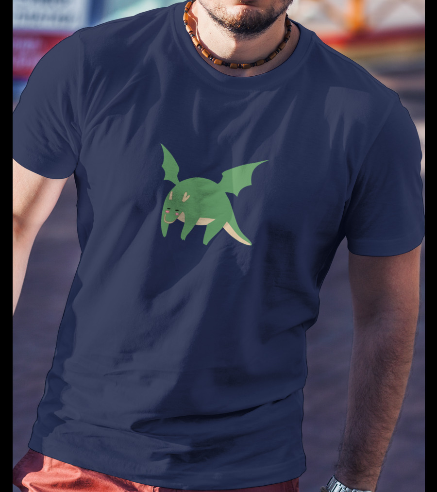 New Kobayashi San Chi No Maid Dragon Kawaii Green Dragon Character T-Shirt