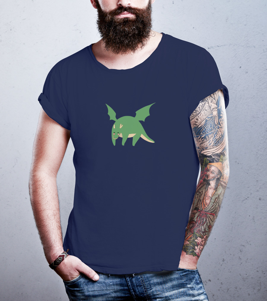 New Kobayashi San Chi No Maid Dragon Kawaii Green Dragon Character T-Shirt