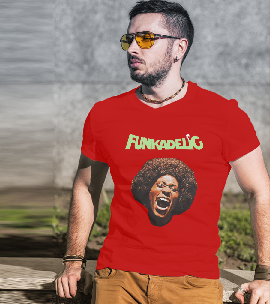 Urban Outfitters Merch Funkadelic Free Your Mind Afro Soul Face T-Shirt