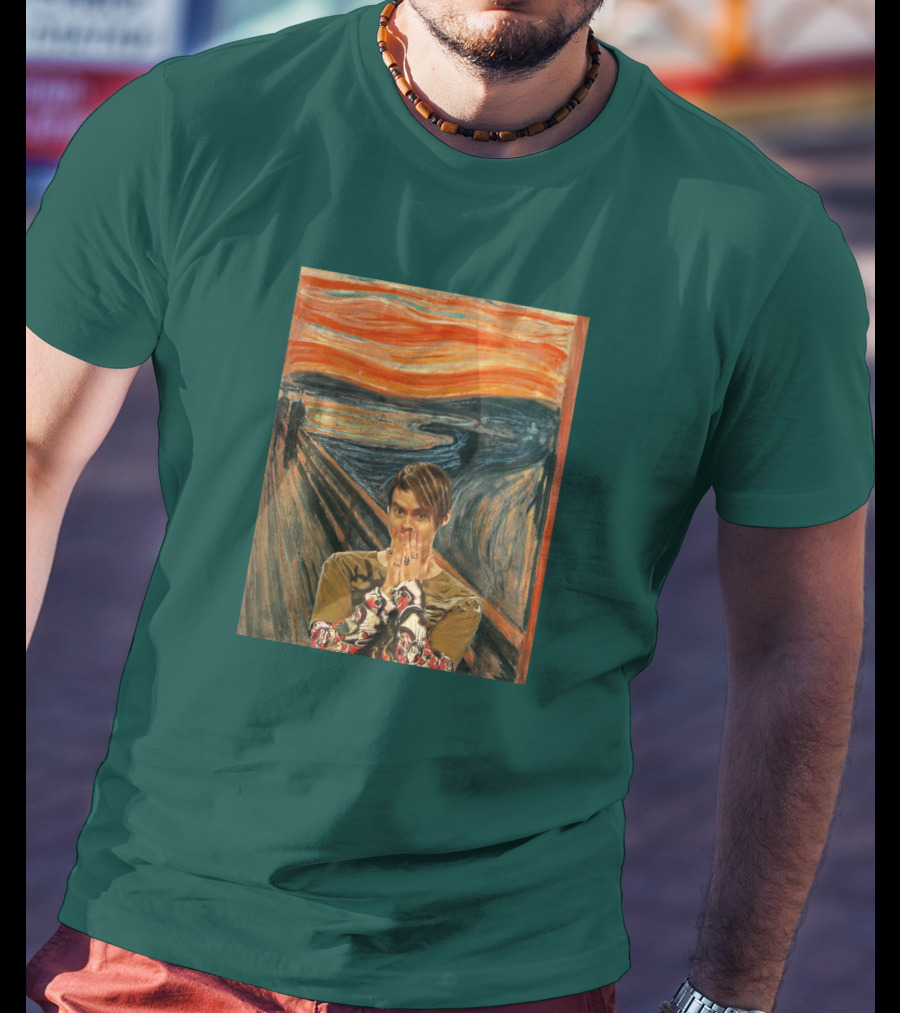 Livefromnewyork Stefon X The Scream Fusion T-Shirt