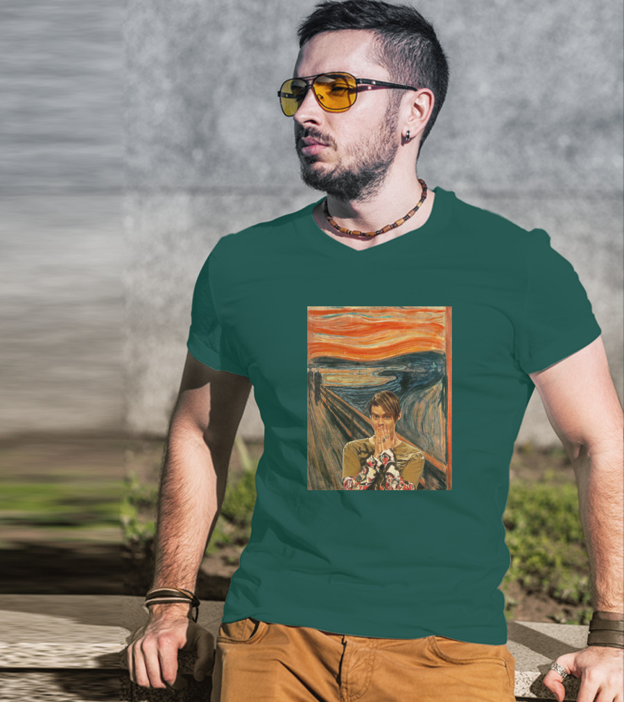 Livefromnewyork Stefon X The Scream Fusion T-Shirt