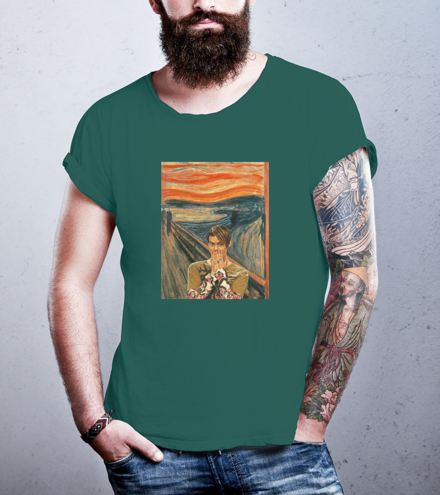 Livefromnewyork Stefon X The Scream Fusion T-Shirt