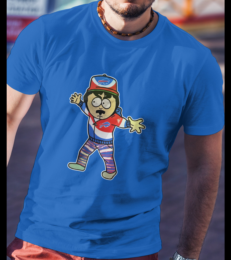Ryan Johnson Buffalo Bills Inspired Cartoon Character T-Shirt