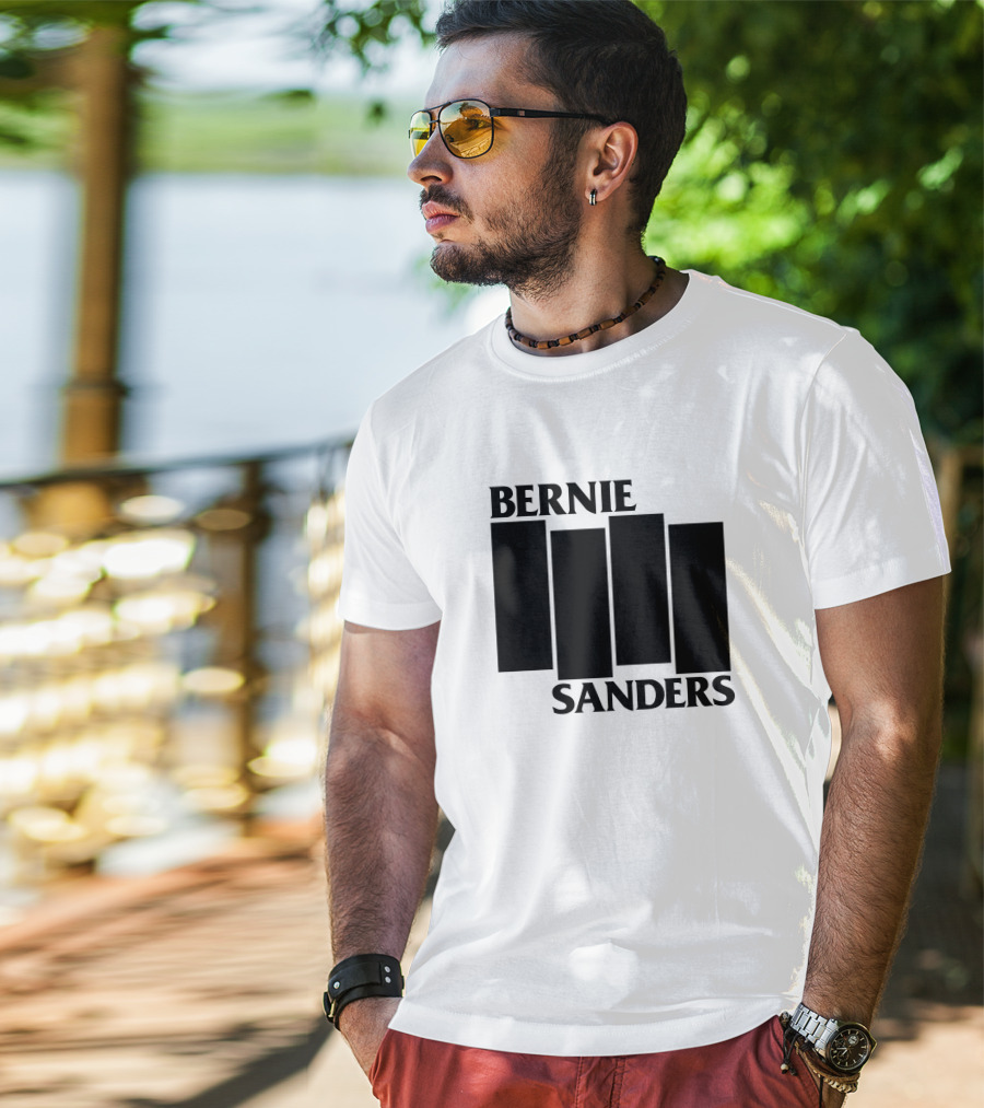 Bernie Sanders Black Flag T-Shirt