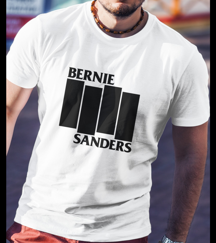 Bernie Sanders Black Flag T-Shirt