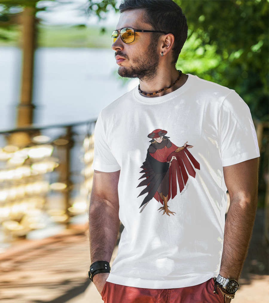 Wolfythewitch Philza Red Raven Aesthetic Fan T-Shirt