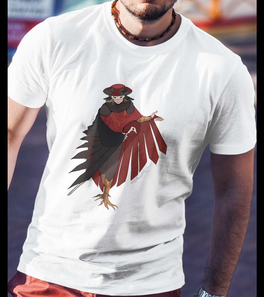 Wolfythewitch Philza Red Raven Aesthetic Fan T-Shirt