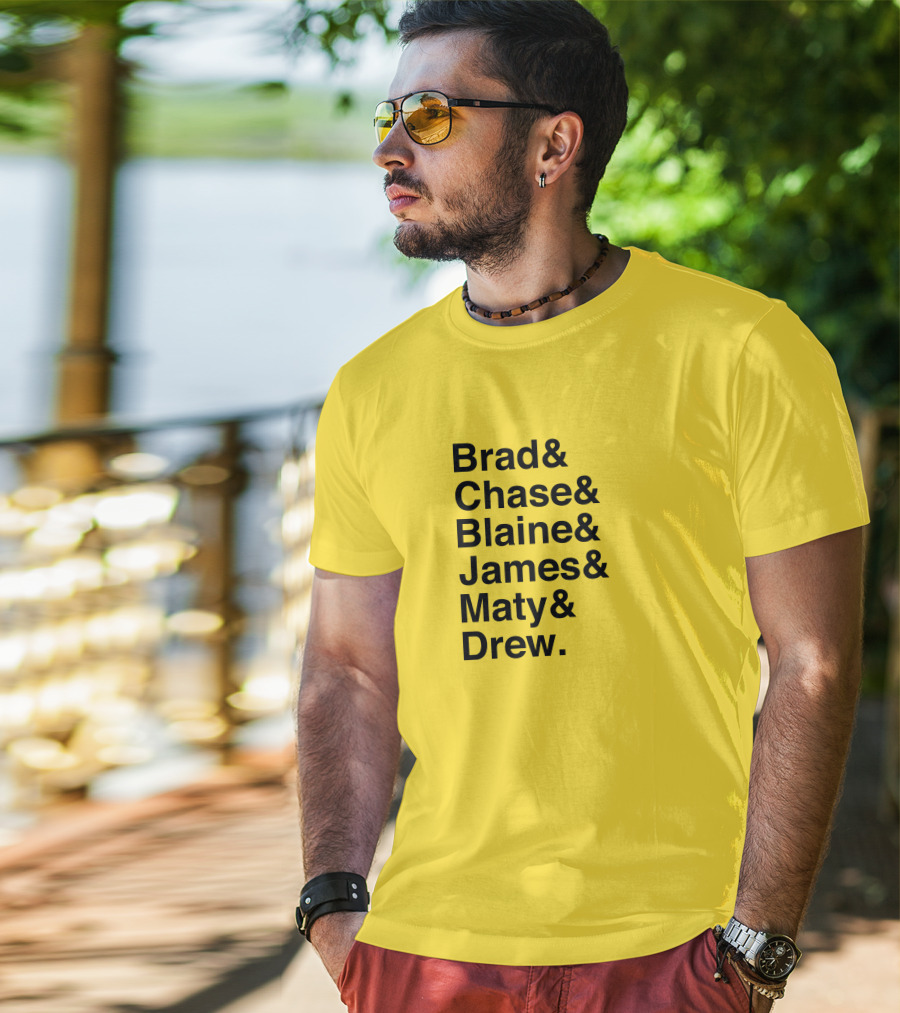 Brad Chase Blaine James Maty Drew 573 Tees Collaboration T-Shirt