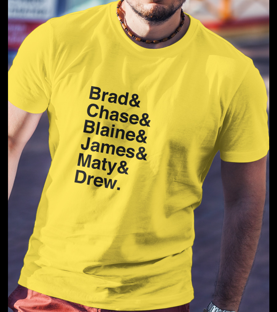 Brad Chase Blaine James Maty Drew 573 Tees Collaboration T-Shirt