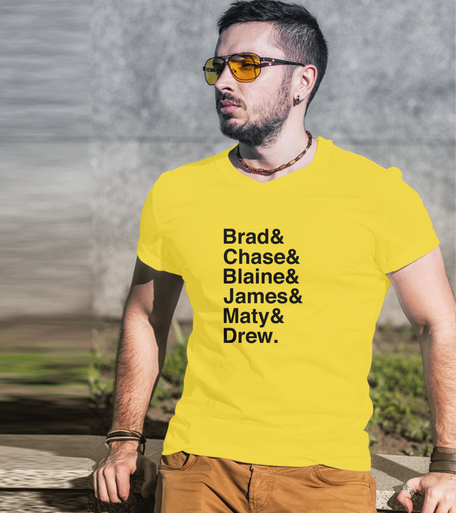 Brad Chase Blaine James Maty Drew 573 Tees Collaboration T-Shirt