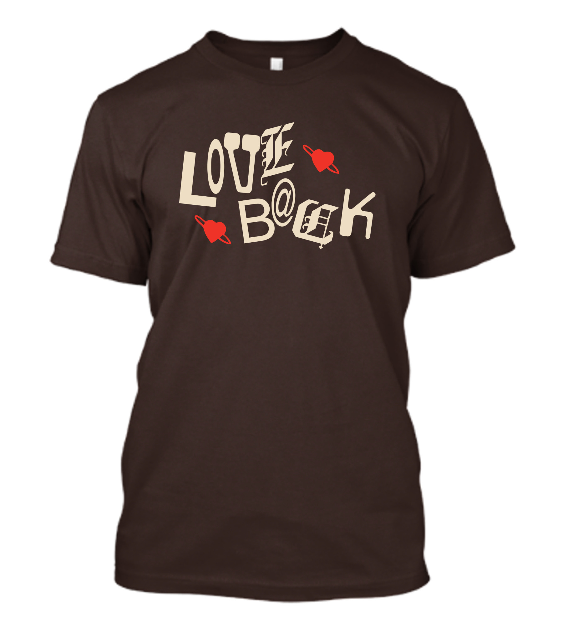Why Don't We Merch Love Back Cupid Hearts T-Shirt