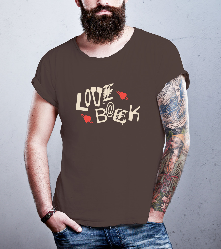 Why Don't We Merch Love Back Cupid Hearts T-Shirt