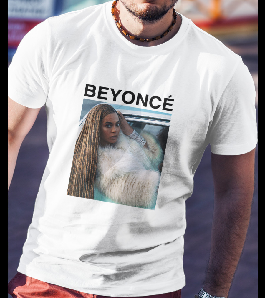 Beyoncé In Fur Coat Looking Powerful T-Shirt