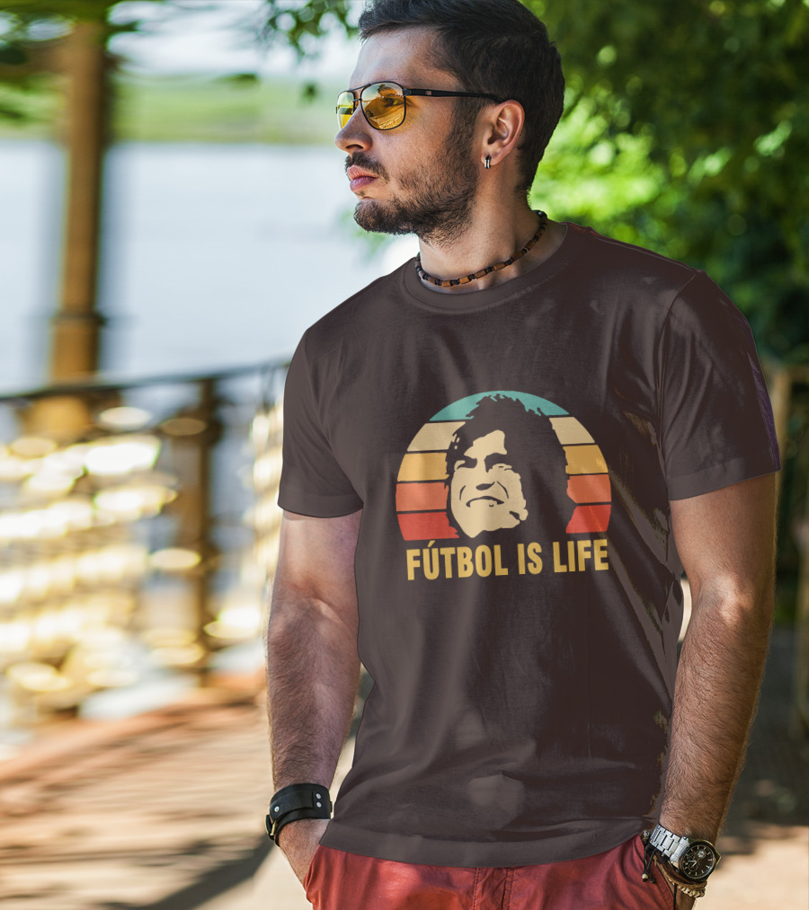 Fútbol Is Life Retro Dani Rojas T-Shirt
