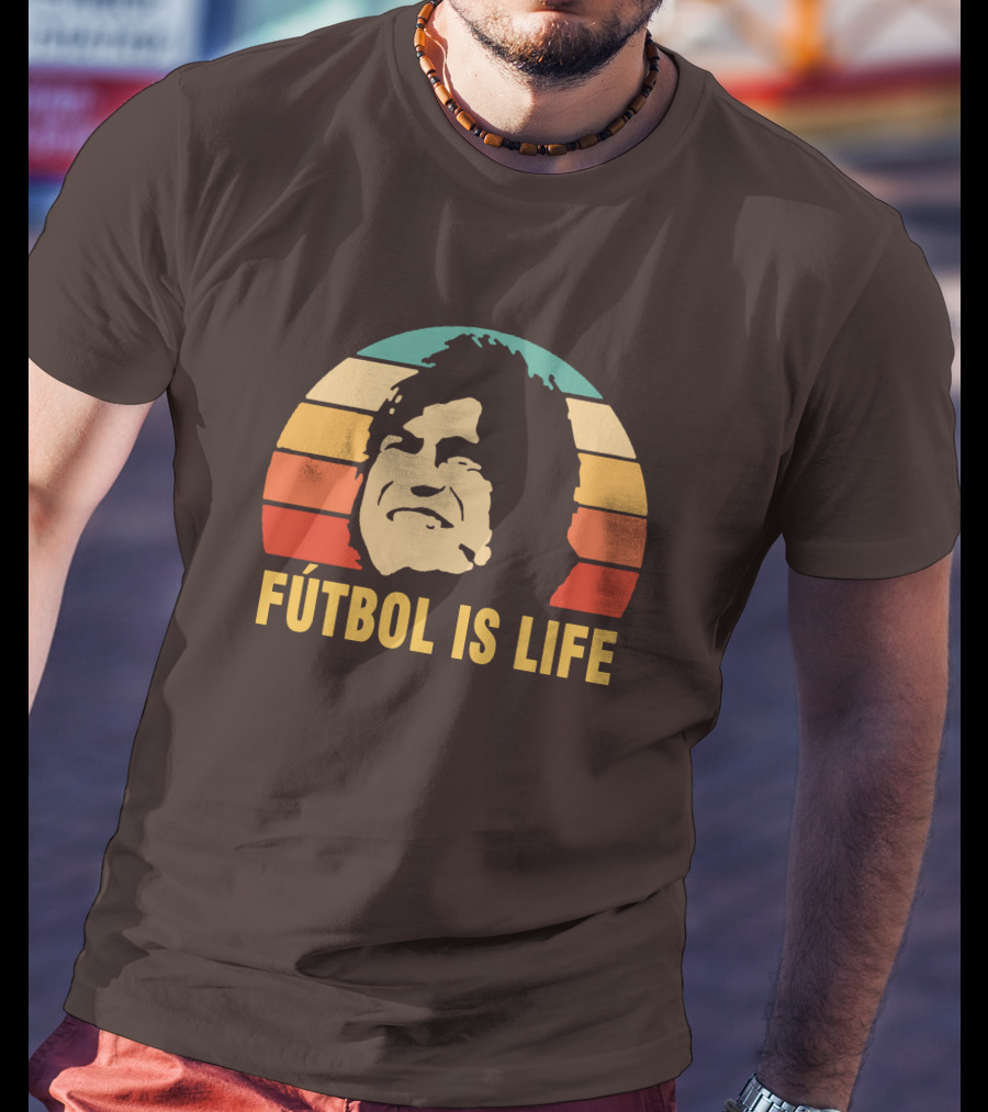 Fútbol Is Life Retro Dani Rojas T-Shirt