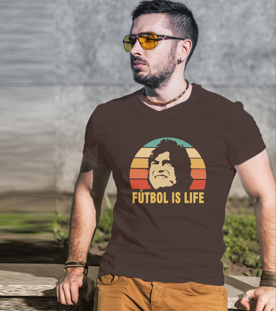 Fútbol Is Life Retro Dani Rojas T-Shirt