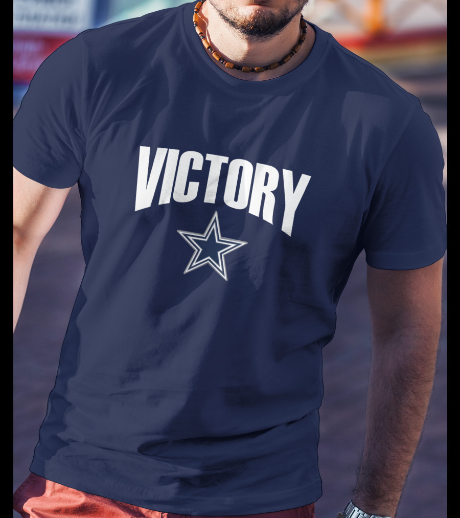 Dallas Cowboys Ezekiel Elliott Victory Star T-Shirt