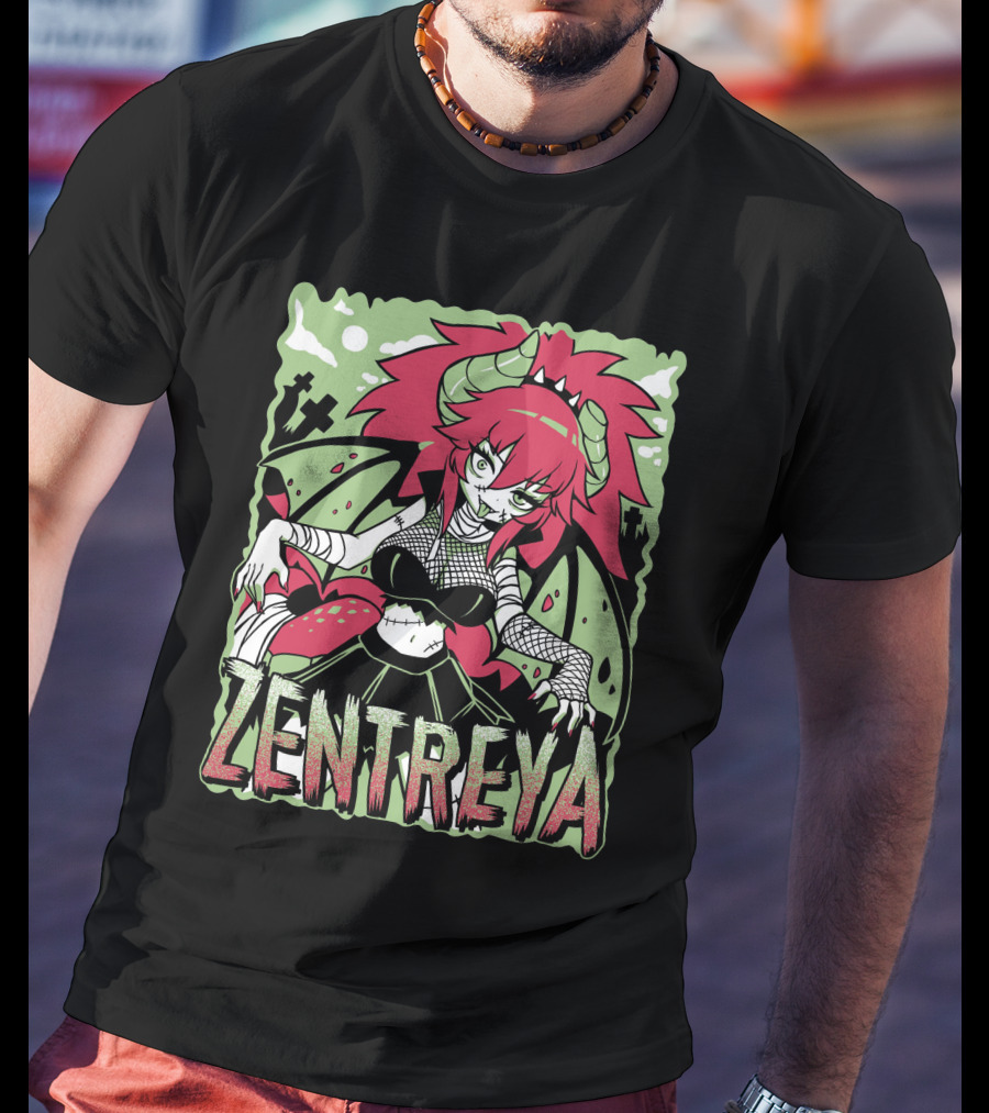 Zentreya Halloween Vtuber Monster T-Shirt