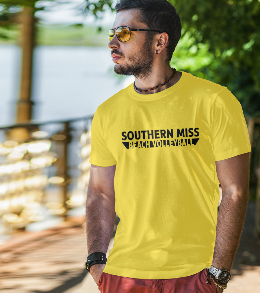 Southern Miss Beach Volleyball Brett Favre T-Shirt