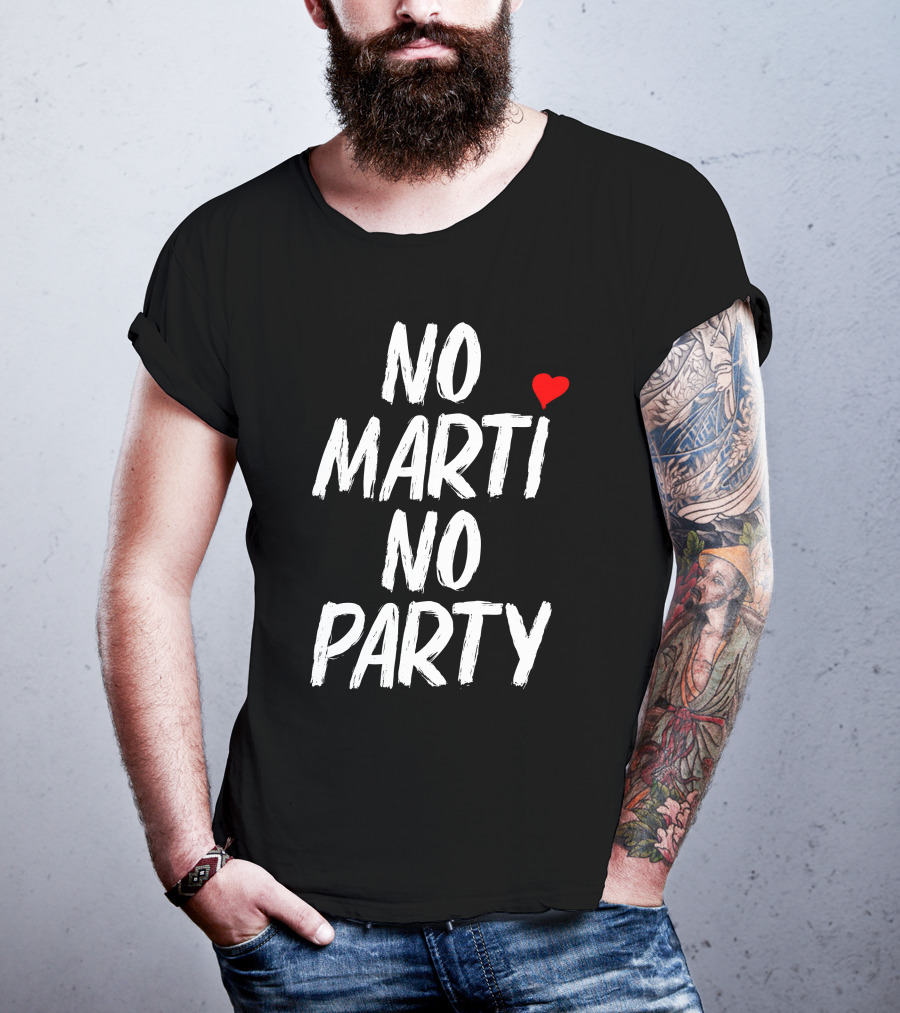 No Marti No Party Marti Pellow Reveals New T-Shirt
