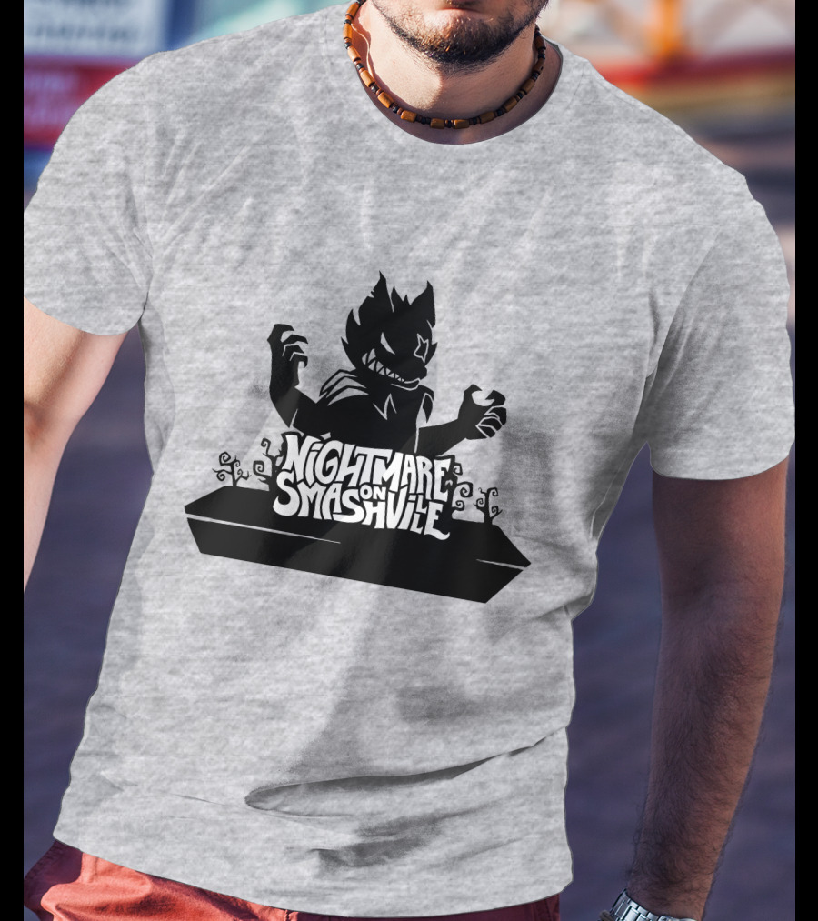 Nightmare On Smashville Werewolves Halloween T-Shirt