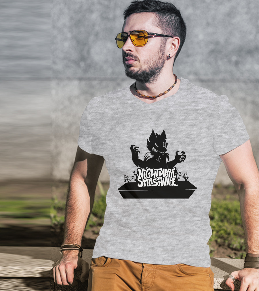 Nightmare On Smashville Werewolves Halloween T-Shirt
