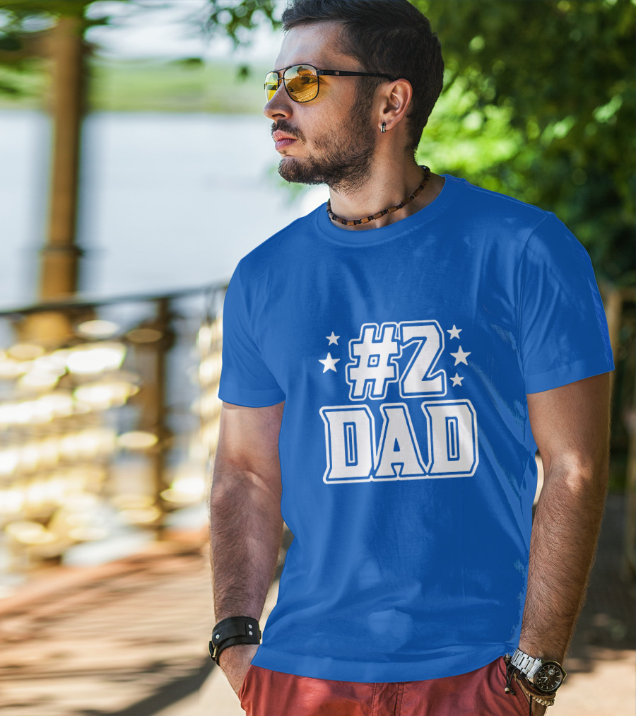 2 Dad Stars T-Shirt