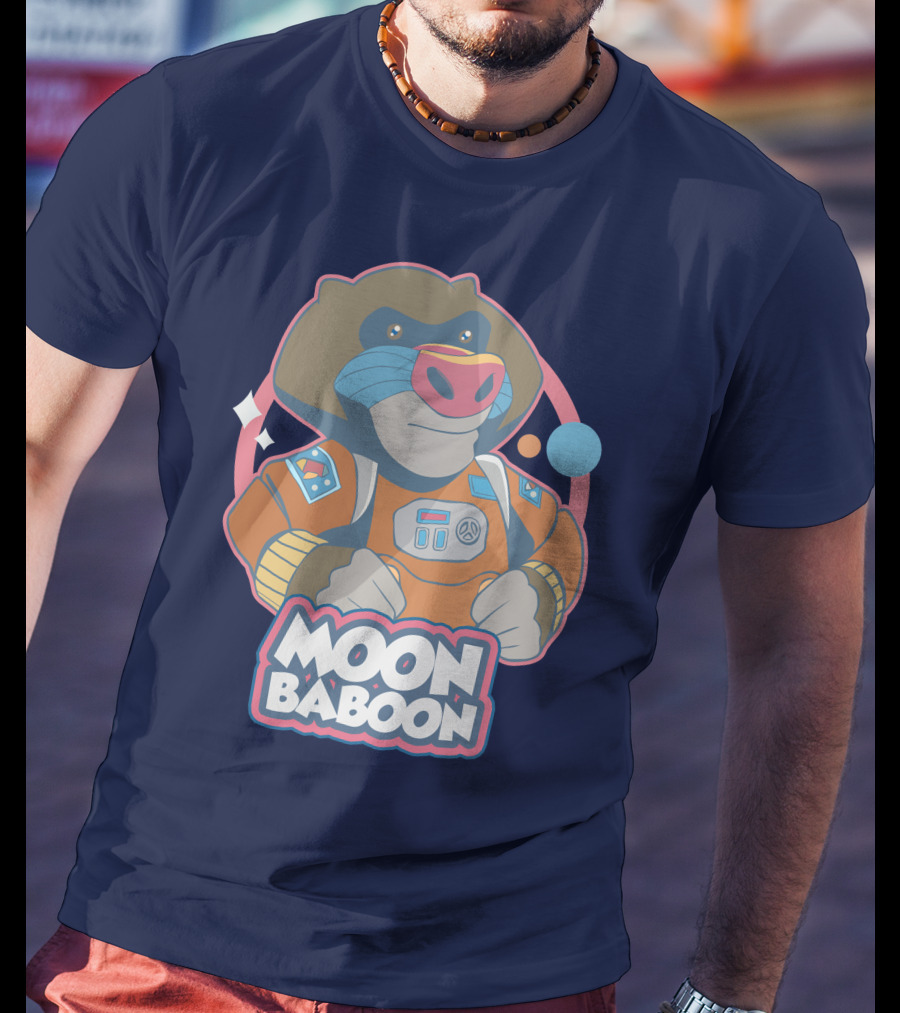 Moon Baboon It Takes Two Space Adventure T-Shirt