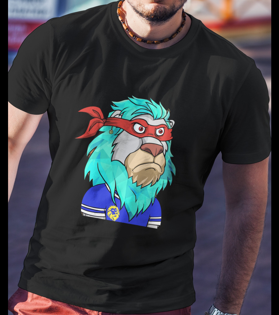 Chris Maddern 6621 Lazy Lions Ninja Opensea Bungalows T-Shirt