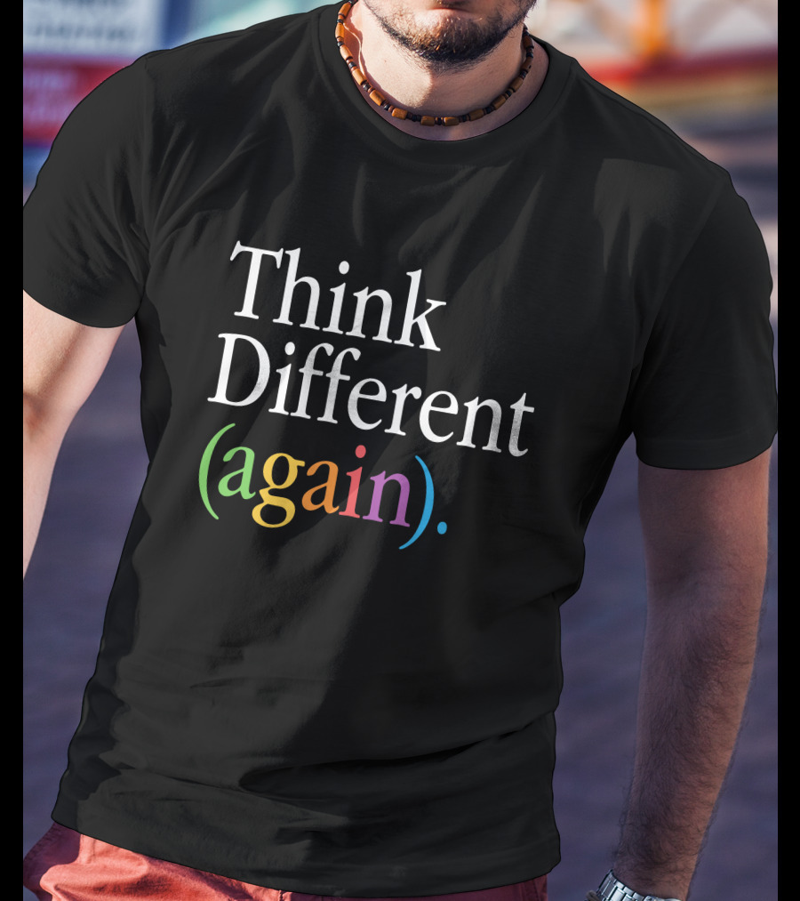 Think Different Again Throwboy Store MacRumors Giveaway T-Shirt