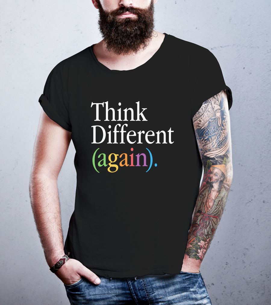 Think Different Again Throwboy Store MacRumors Giveaway T-Shirt