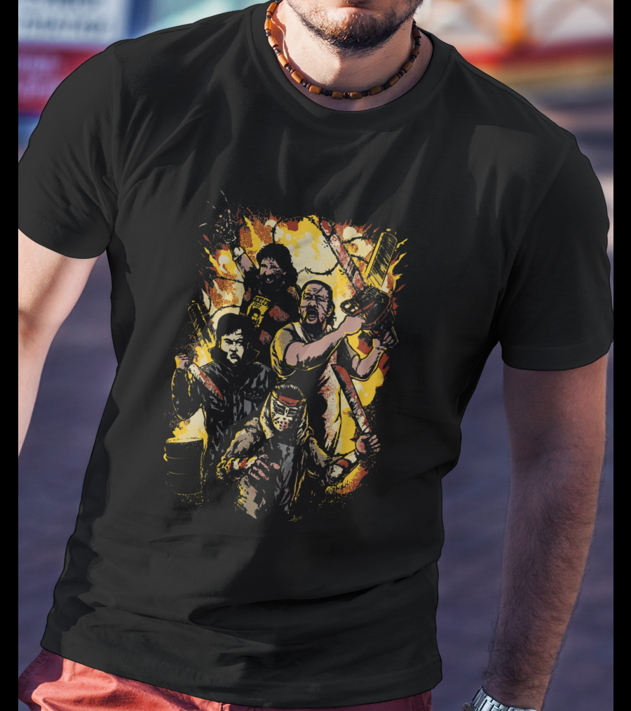 Blvd Bullies Bigcartel Store Real Mick Foley Legends Of Death Chainsaw Action 11X17 T-Shirt