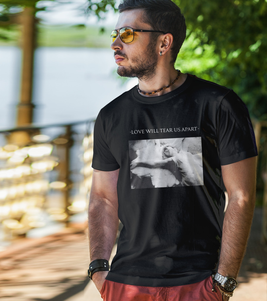Love Will Tear Us Apart Angel Sculpture T-Shirt