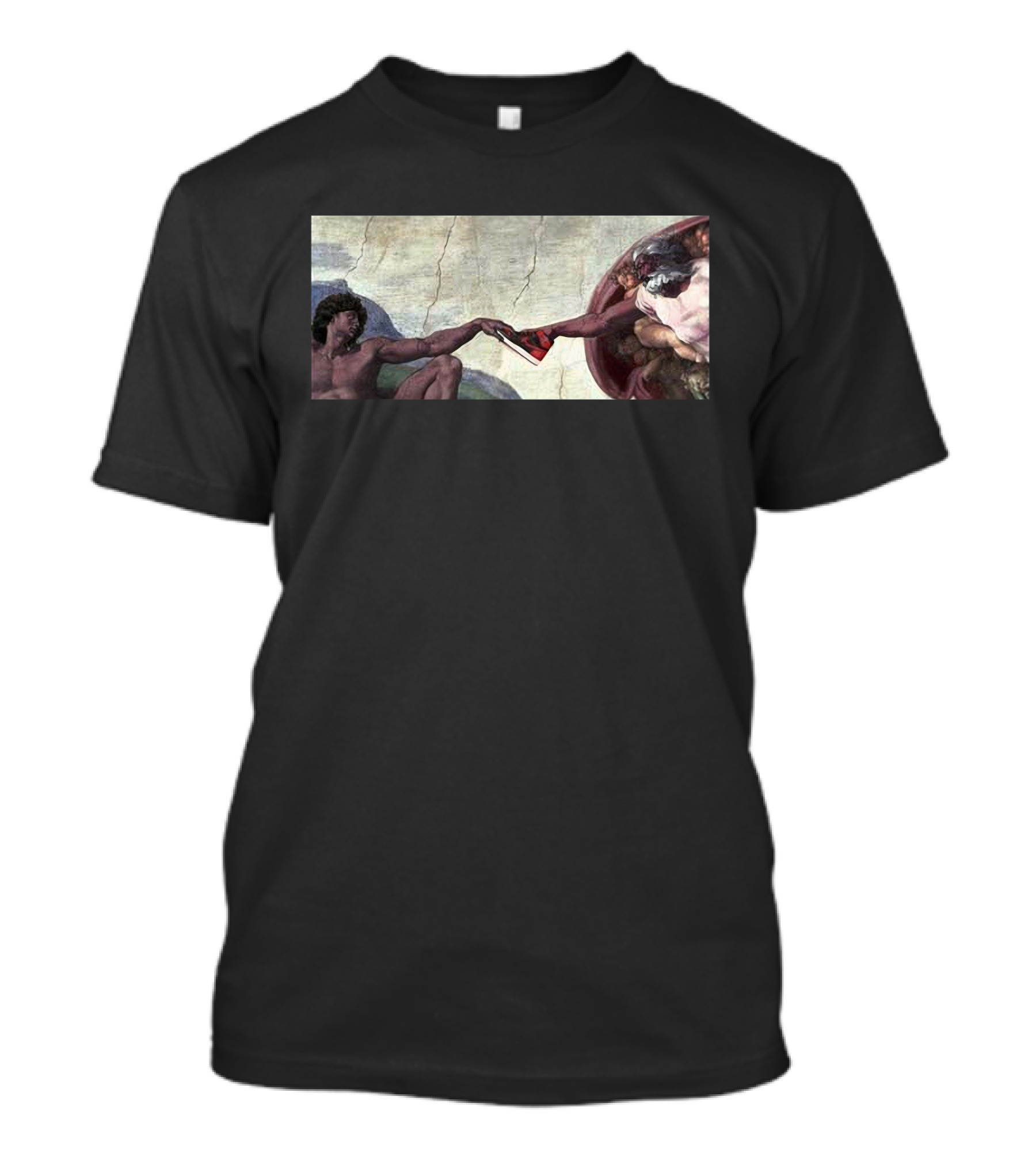 Sneaker Warz Merch Kiwiuh Bred Chapel Creation T-Shirt
