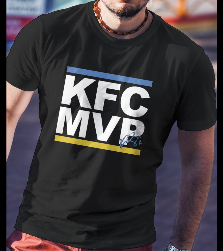 BreakingT Kahleah Copper KFC MVP Basketball Champion Signature T-Shirt
