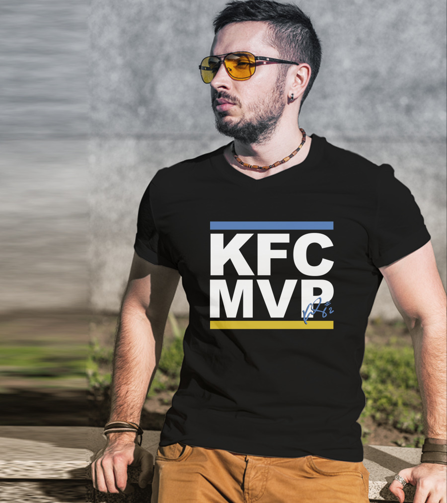 BreakingT Kahleah Copper KFC MVP Basketball Champion Signature T-Shirt