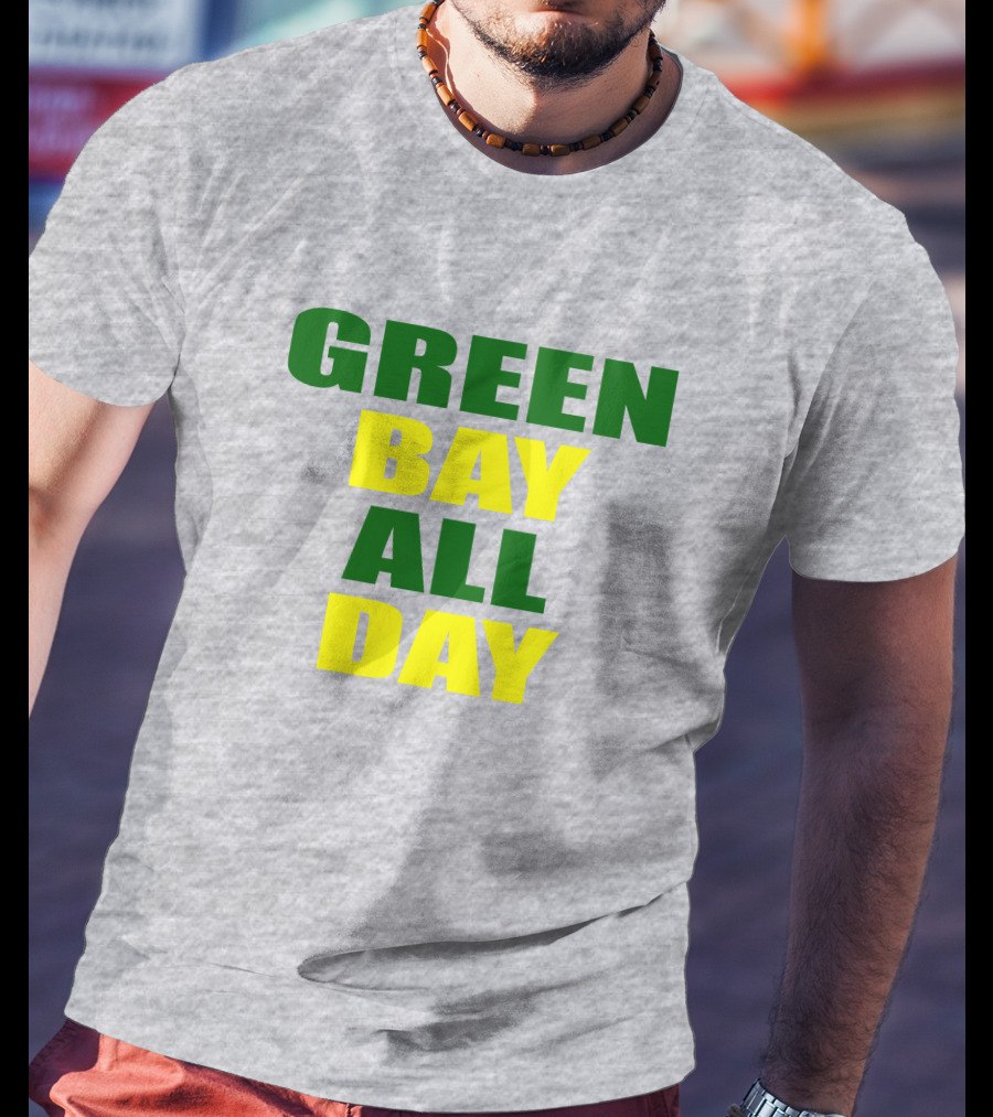 Green Bay All Day Packers Fan Edition Sam 2 Point Oh T-Shirt