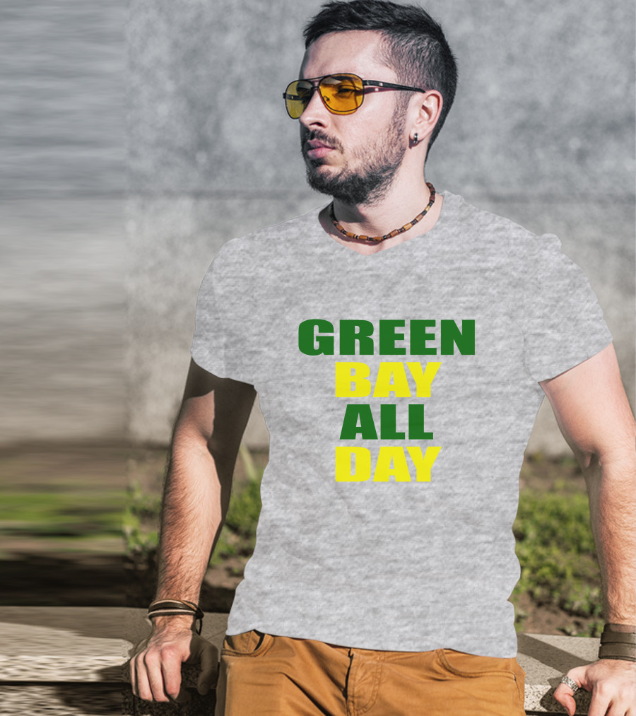 Green Bay All Day Packers Fan Edition Sam 2 Point Oh T-Shirt