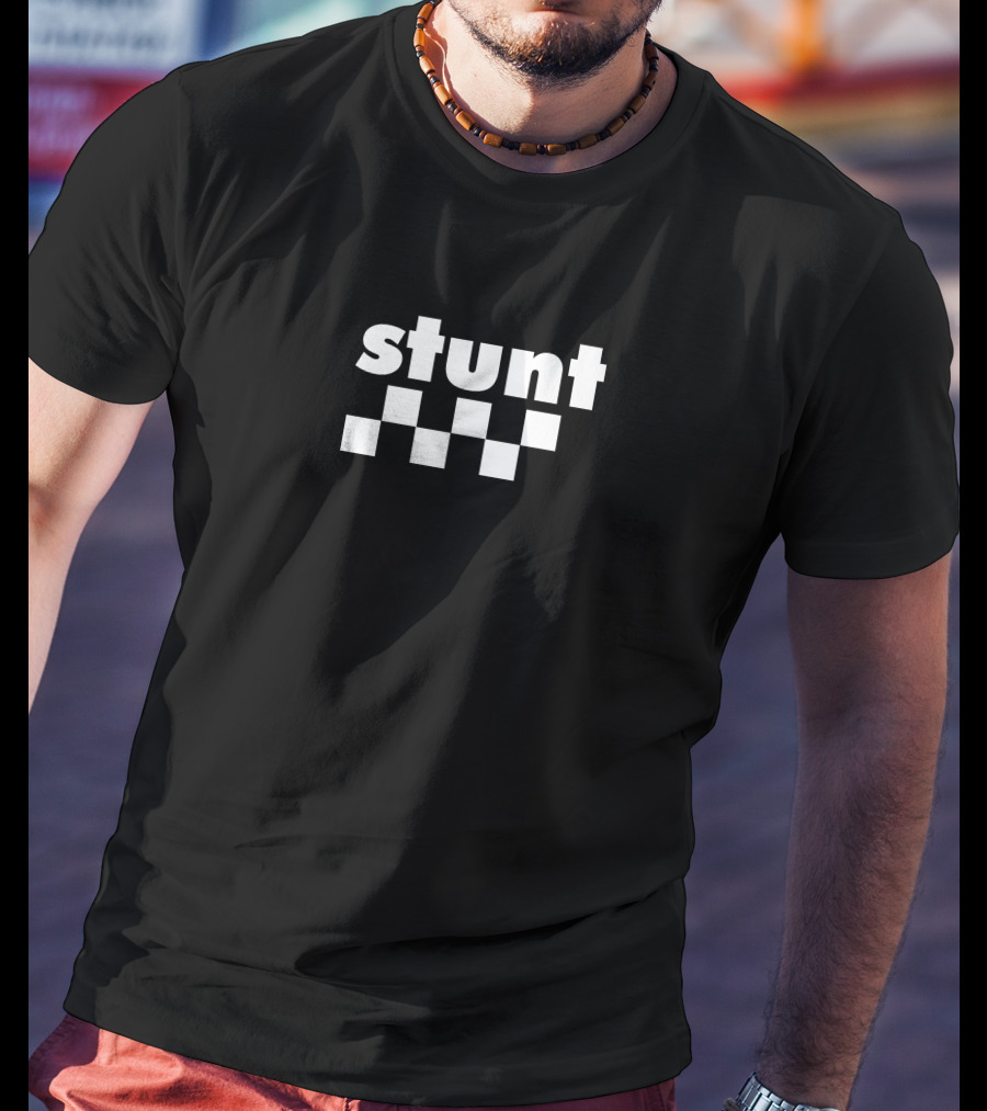 Stunt Patches Werka Toja Racing Checkered T-Shirt