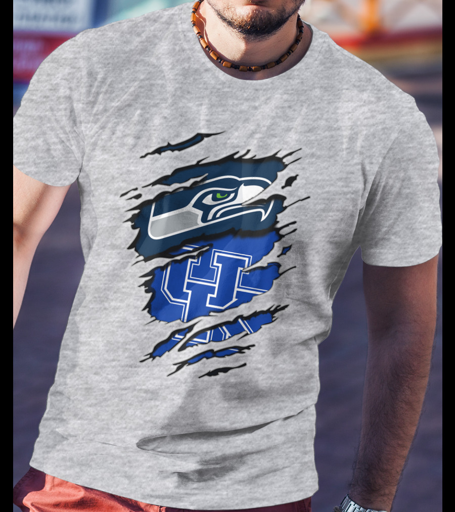 Seahawks UK Logo Fusion T-Shirt
