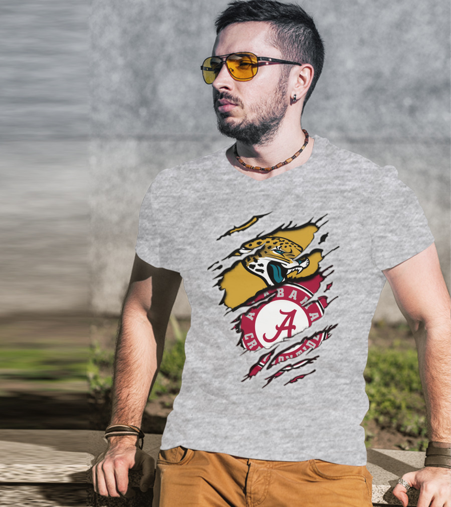 Alabama Crimson Tide Jaguars Rip T-Shirt