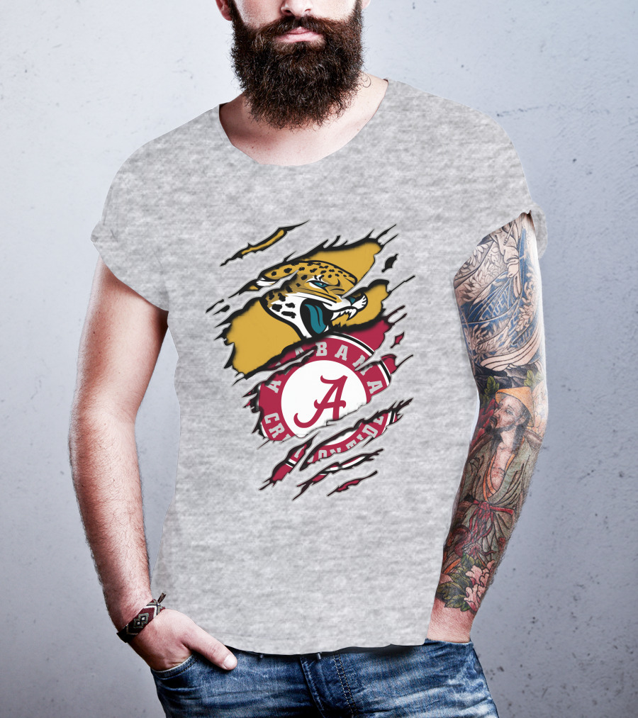 Alabama Crimson Tide Jaguars Rip T-Shirt