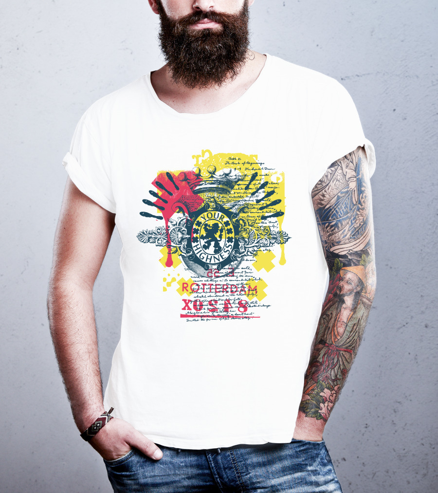 Your Highness Rotterdam XUSA8 Message From The King T-Shirt