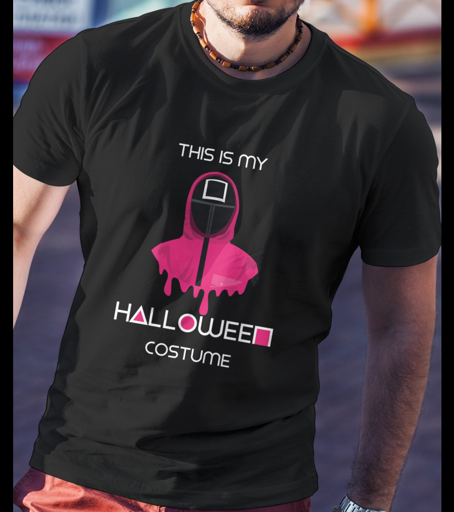 This Is My Halloween Costume Funny Squid Game Movie Costume T-Shirt