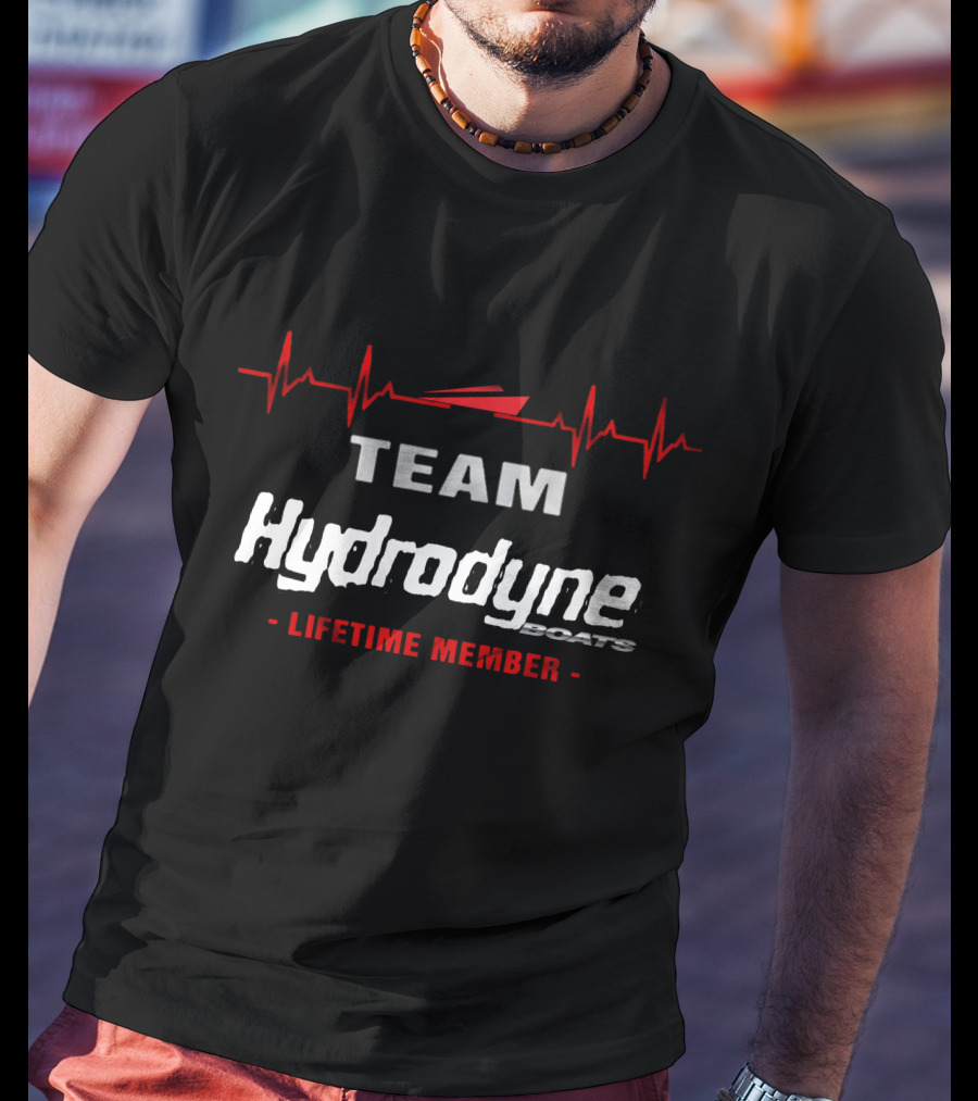 Team Hydrodyne Boats Lifetime Member T-Shirt